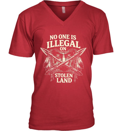 NO ONE IS ILLEGAL ON STOLEN LAND