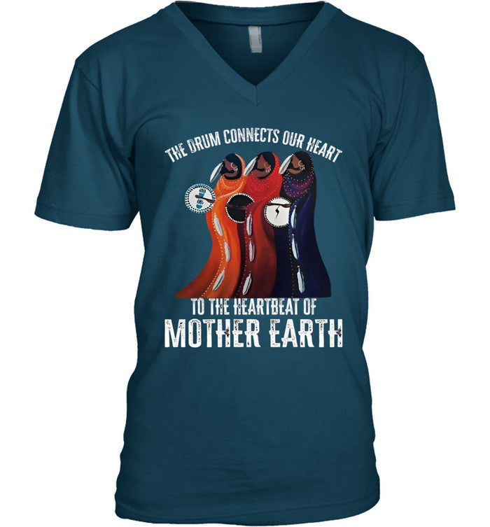 THE DRUM CONNECTS OUR HEART TO THE HEARTBEAT OF MOTHER EARTH
