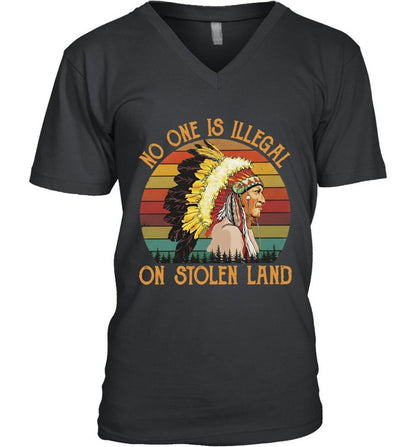 NO ONE IS ILLEGAL ON STOLEN LAND