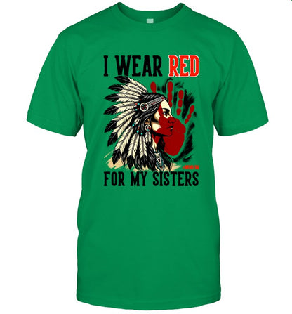 I WEAR RED FOR MY SISTERS