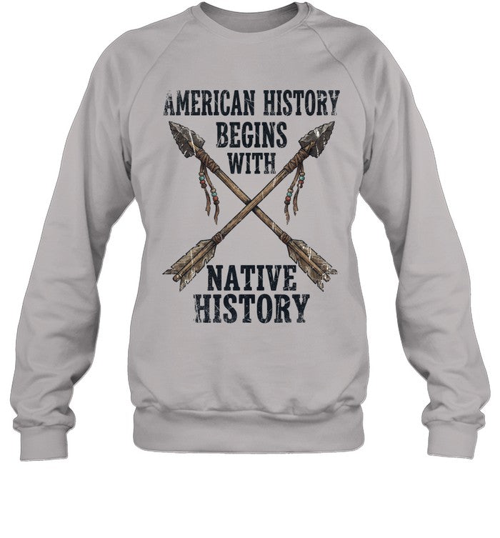 AMERICAN HISTORY BEGINS WITH NATIVE HISTORY