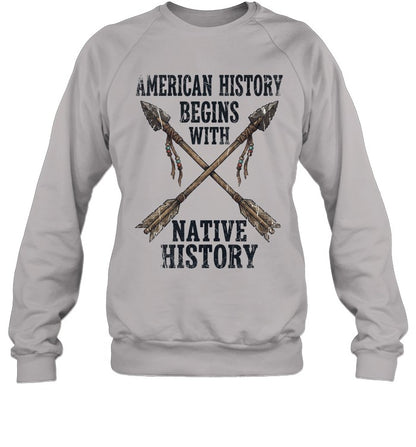 AMERICAN HISTORY BEGINS WITH NATIVE HISTORY