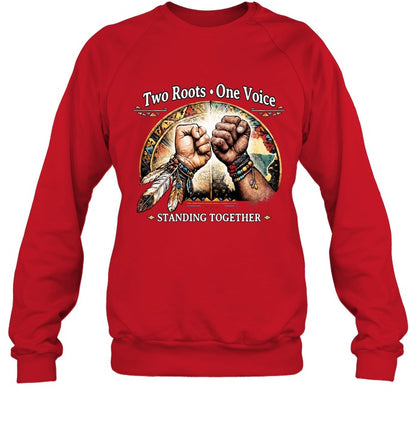 Two Roots, One Voice, STANDING TOGETHER - TWO SIDES