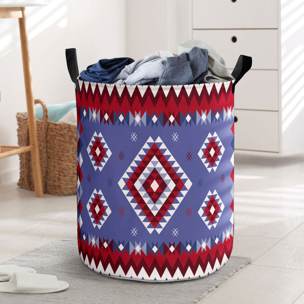 Pattern Native American Laundry Basket WCS