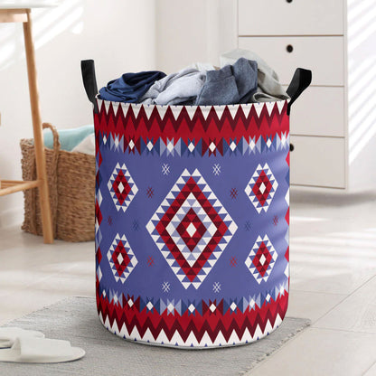 Pattern Native American Laundry Basket WCS