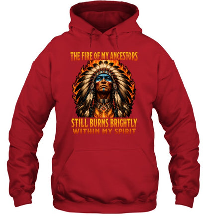 THE FIRE OF MY ANCESTORS STILL BURNS BRIGHTLY WITHIN MY SPIRIT