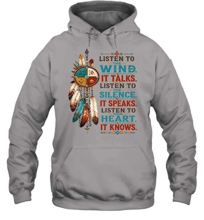 LISTEN TO THE WIND, IT TALKS. LISTEN TO "THE SILENCE," IT SPEAKS. LISTEN TO YOUR HEART, IT KNOWS.