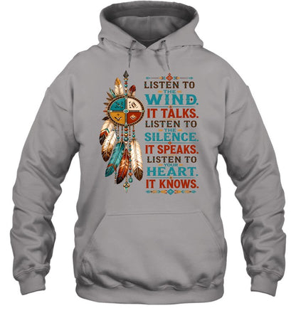 LISTEN TO THE WIND, IT TALKS. LISTEN TO "THE SILENCE," IT SPEAKS. LISTEN TO YOUR HEART, IT KNOWS.