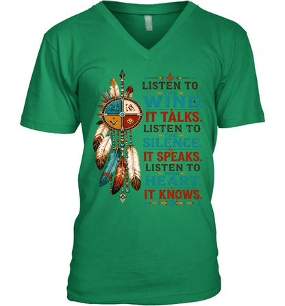 LISTEN TO THE WIND, IT TALKS. LISTEN TO "THE SILENCE," IT SPEAKS. LISTEN TO YOUR HEART, IT KNOWS.