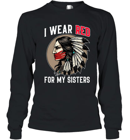 I WEAR RED FOR MY SISTERS