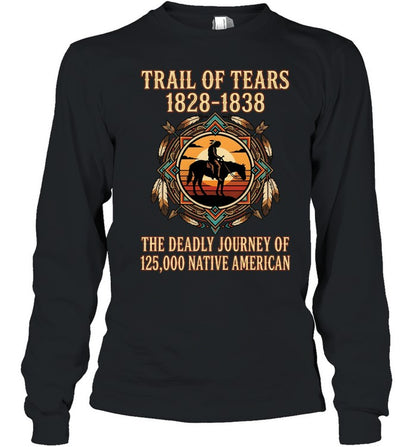 TRAIL OF TEARS 1828-1838 THE DEADLY JOURNEY OF 125,000 NATIVE AMERICAN