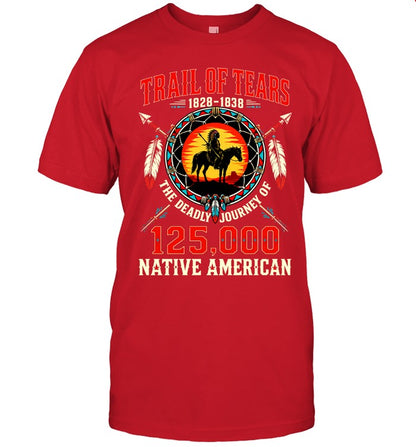 TRAIL OF TEARS 1828-1838 THE DEADLY JOURNEY OF 125,000 NATIVE AMERICAN