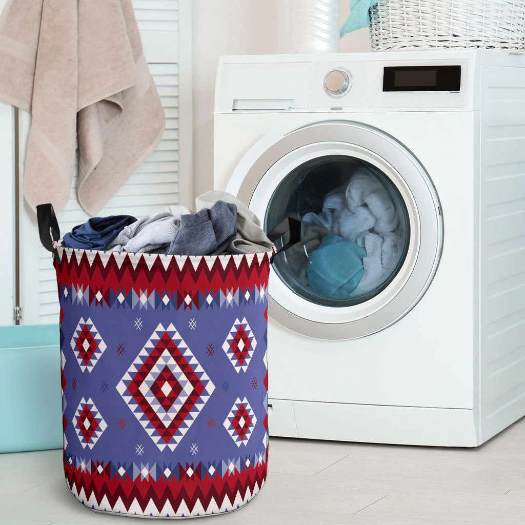 Pattern Native American Laundry Basket WCS