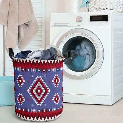 Pattern Native American Laundry Basket WCS