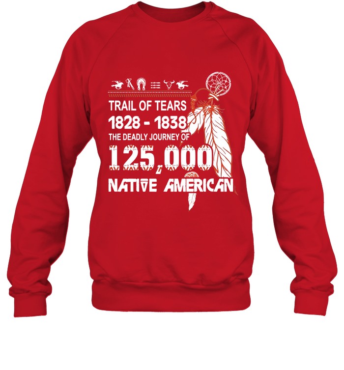 TRAIL OF TEARS 1828-1838 THE DEADLY JOURNEY OF 125,000 NATIVE AMERICAN