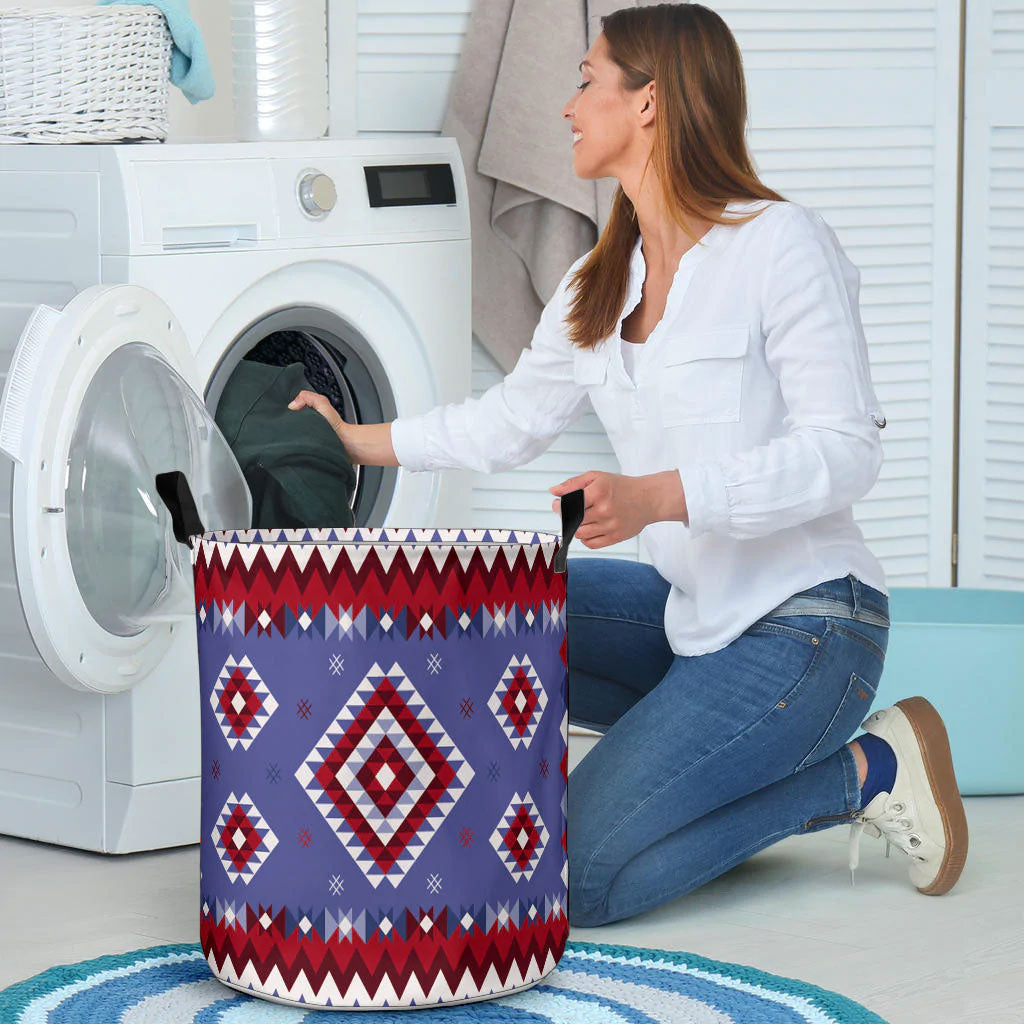 Pattern Native American Laundry Basket WCS