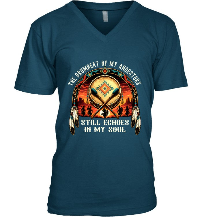 THE DRUMBEAT OF MY ANCESTORS STILL ECHOES IN MY SOUL