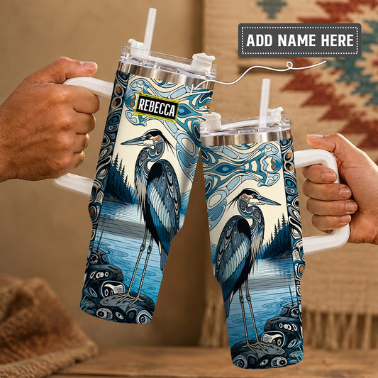 Crimson Orca Passage Personalized Tumbler