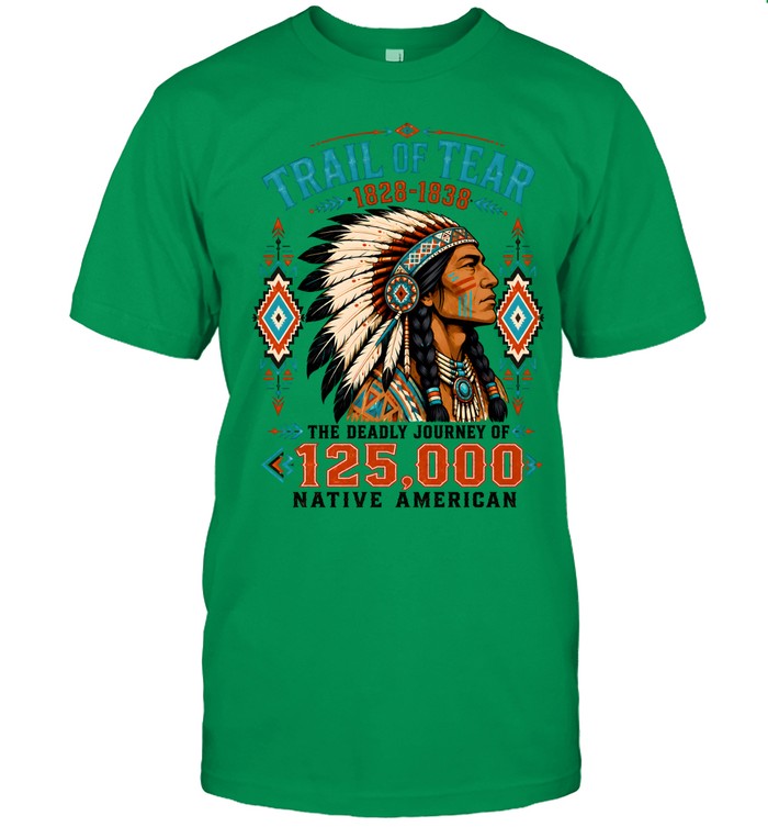 TRAIL OF TEAR 1828-1838. THE DEADLY JOURNEY OF  125.000 NATIVE AMERICAN
