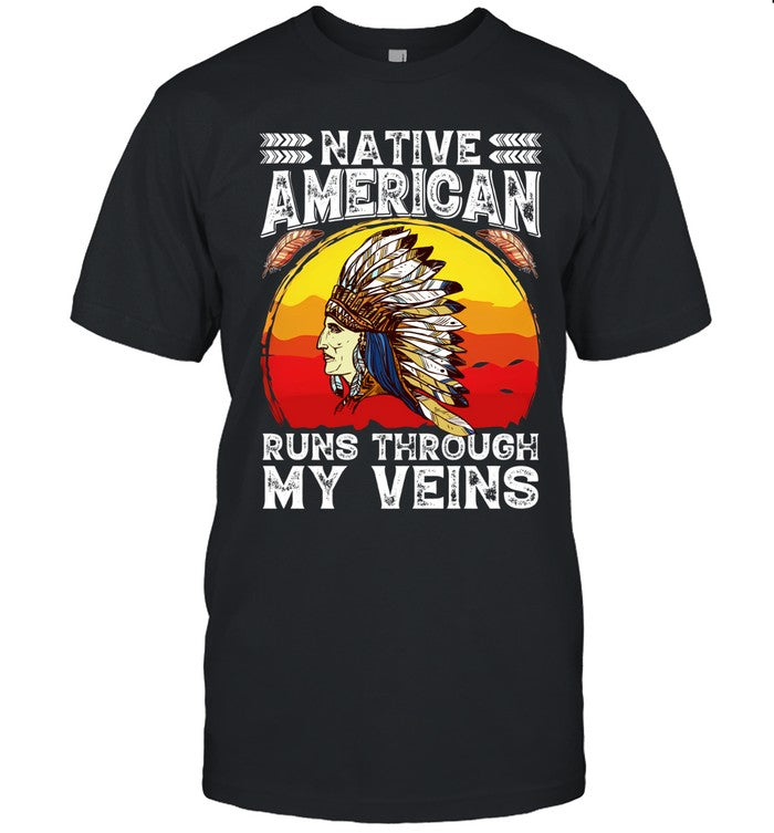 NATIVE AMERICAN RUNS THROUGH MY VEINS