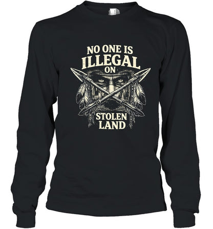 NO ONE IS ILLEGAL ON STOLEN LAND