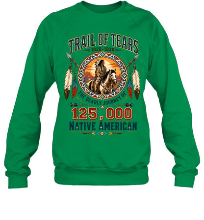 Trail Of Tears 1828-1838 The Deadly Journey Of 125,000 Native American