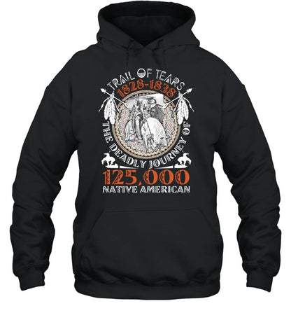 TRAIL OF TEARS 1828-1838 125,000 NATIVE AMERICAN