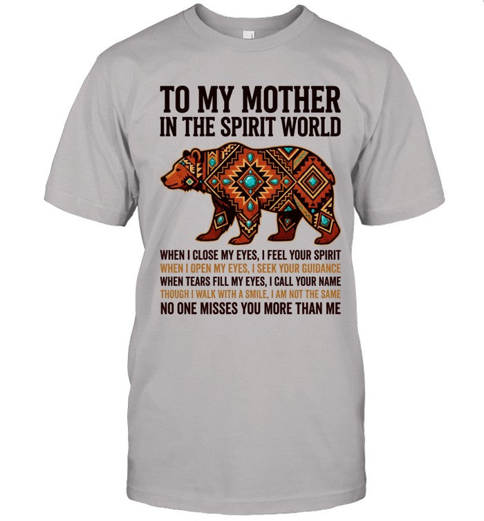 TO MY MOTHER IN THE SPIRIT WORLD