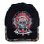 SALE 50% OFF - Skull Headdress Embroidered Beaded Baseball Cap With Brim Unisex Native American Style