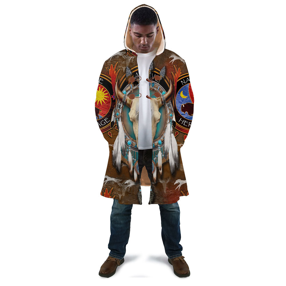 Brown Buffalo Native Cloak