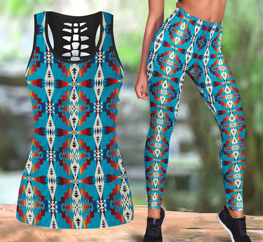 Native American Tank Top & Legging Set 01 WCS