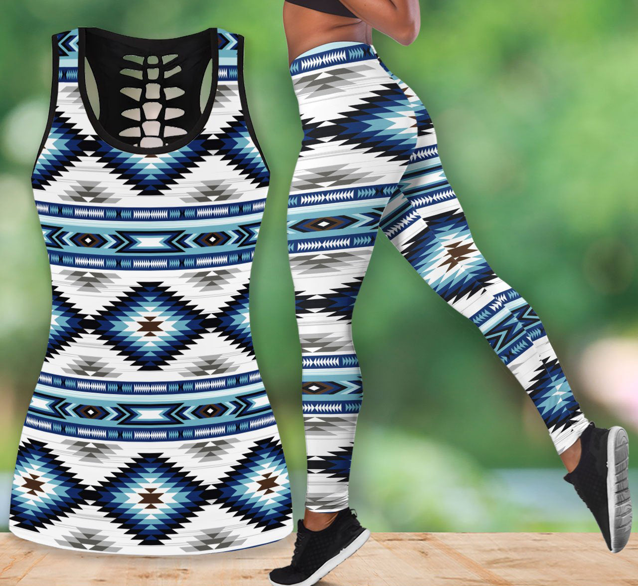 Native American Tank Top & Legging Set 05 WCS