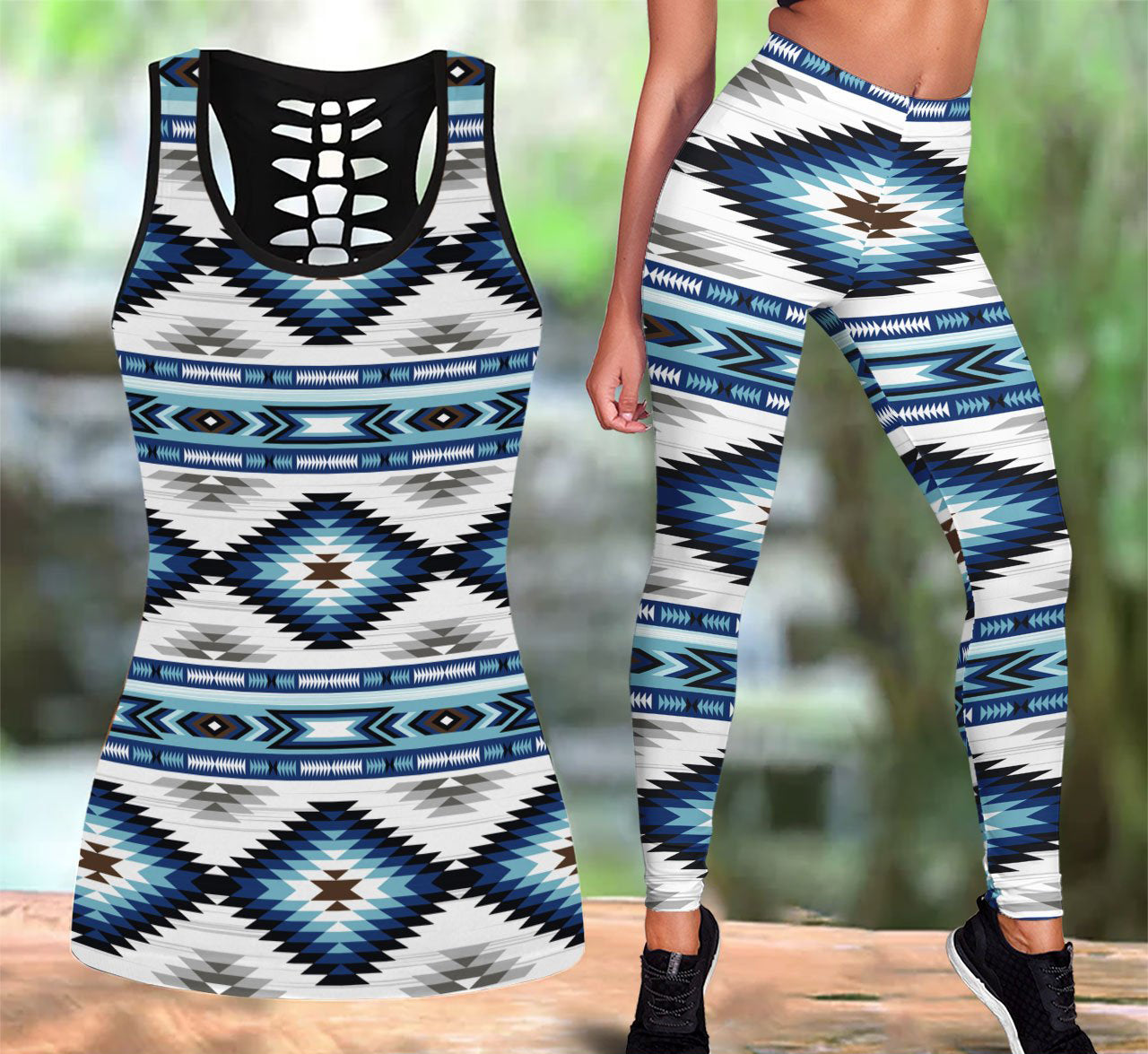 Native American Tank Top & Legging Set 05 WCS