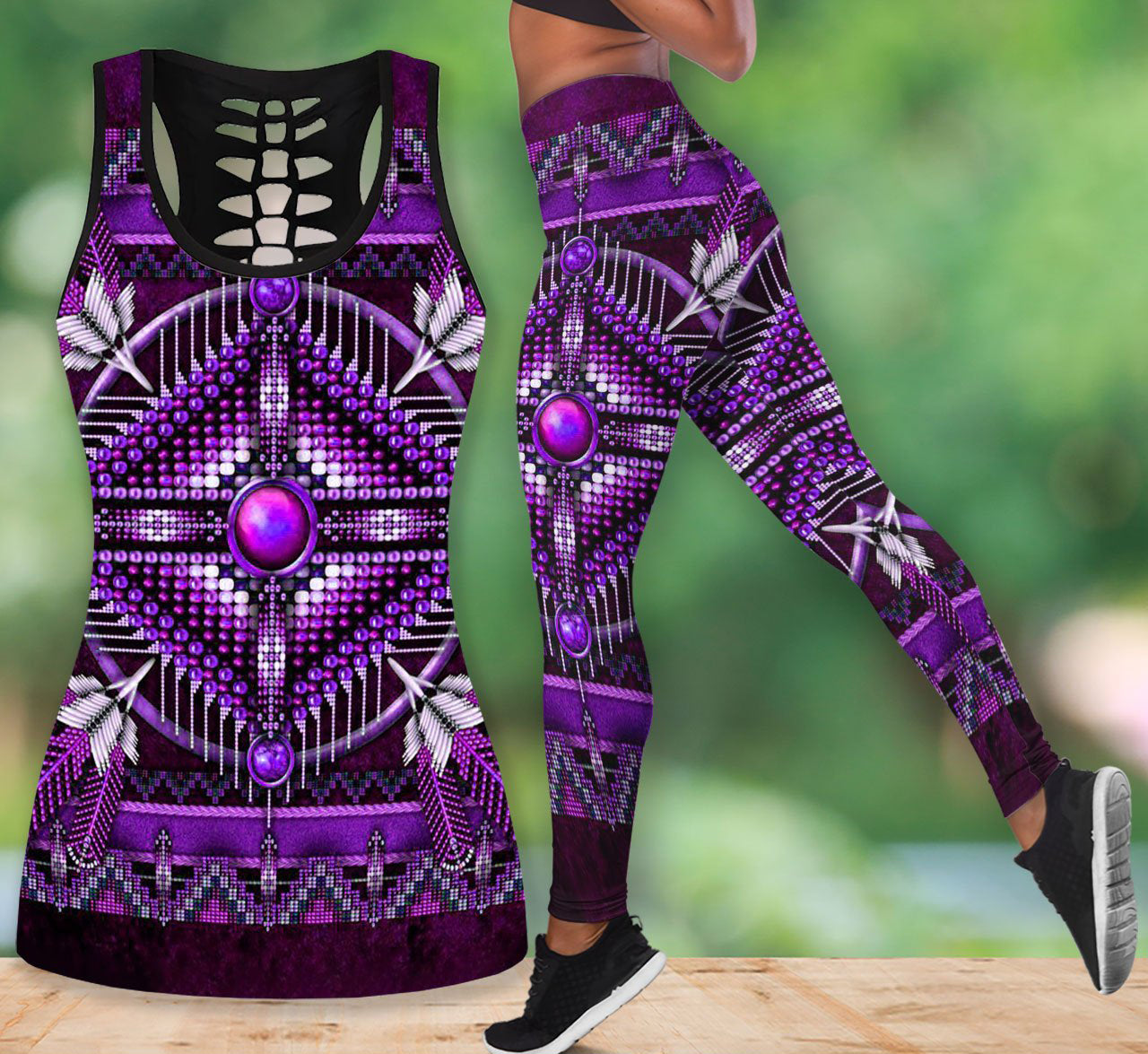 Native American Tank Top & Legging Set 11 WCS