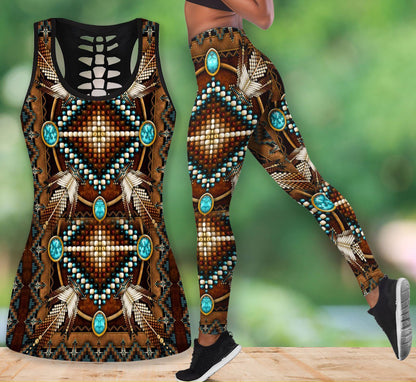 Native American Tank Top & Legging Set 14 WCS
