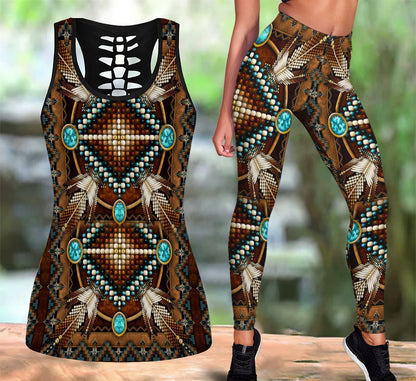 Native American Tank Top & Legging Set 14 WCS
