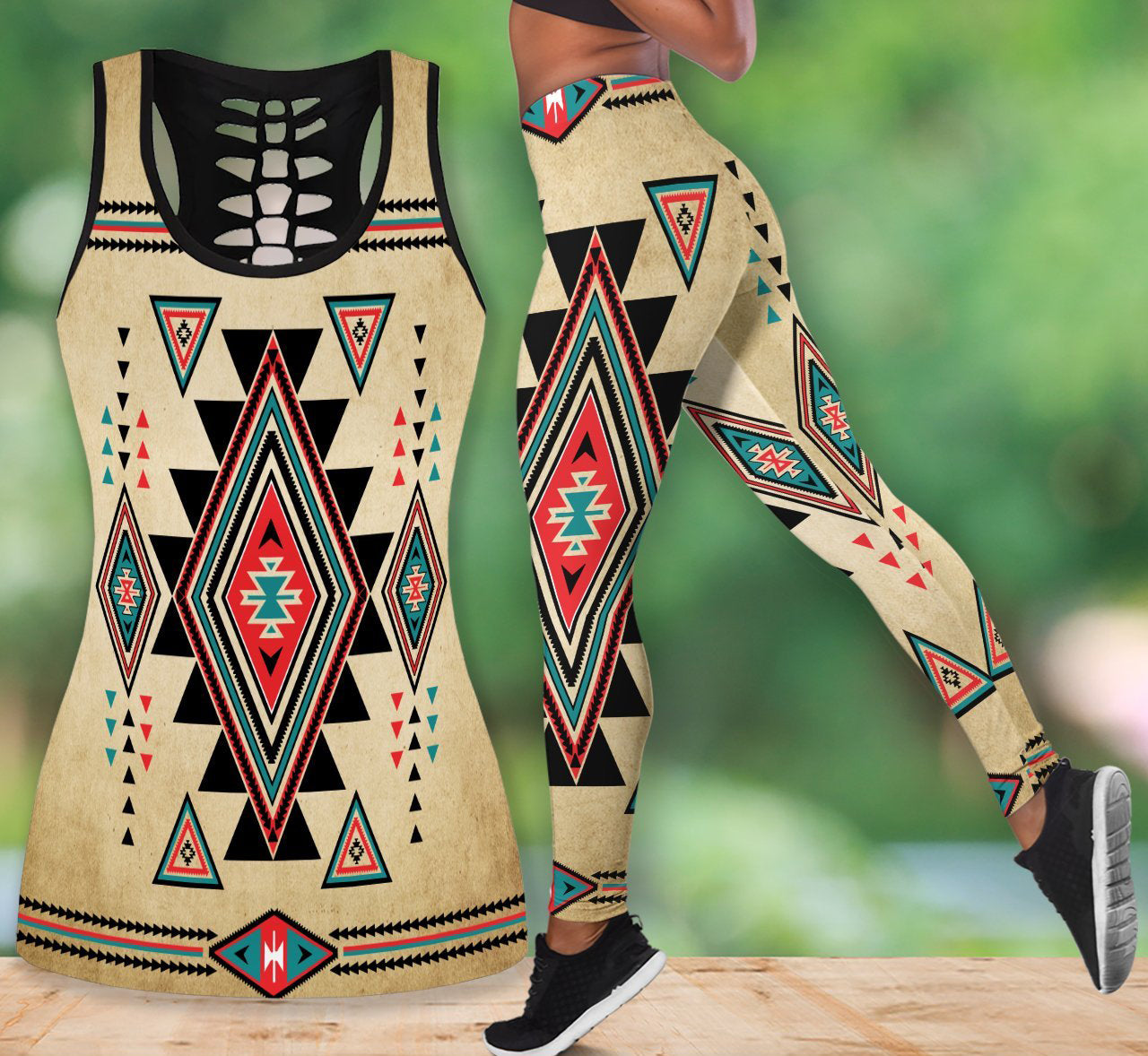 Native American Tank Top & Legging Set 21 WCS