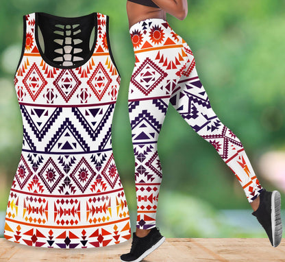 Native American Tank Top & Legging Set 22 WCS