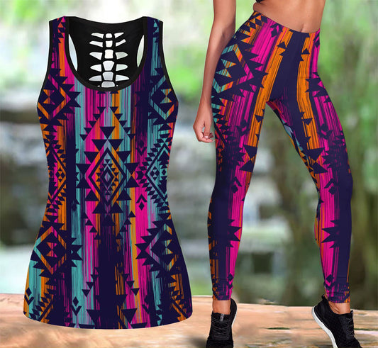 Native American Tank Top & Legging Set 23 WCS