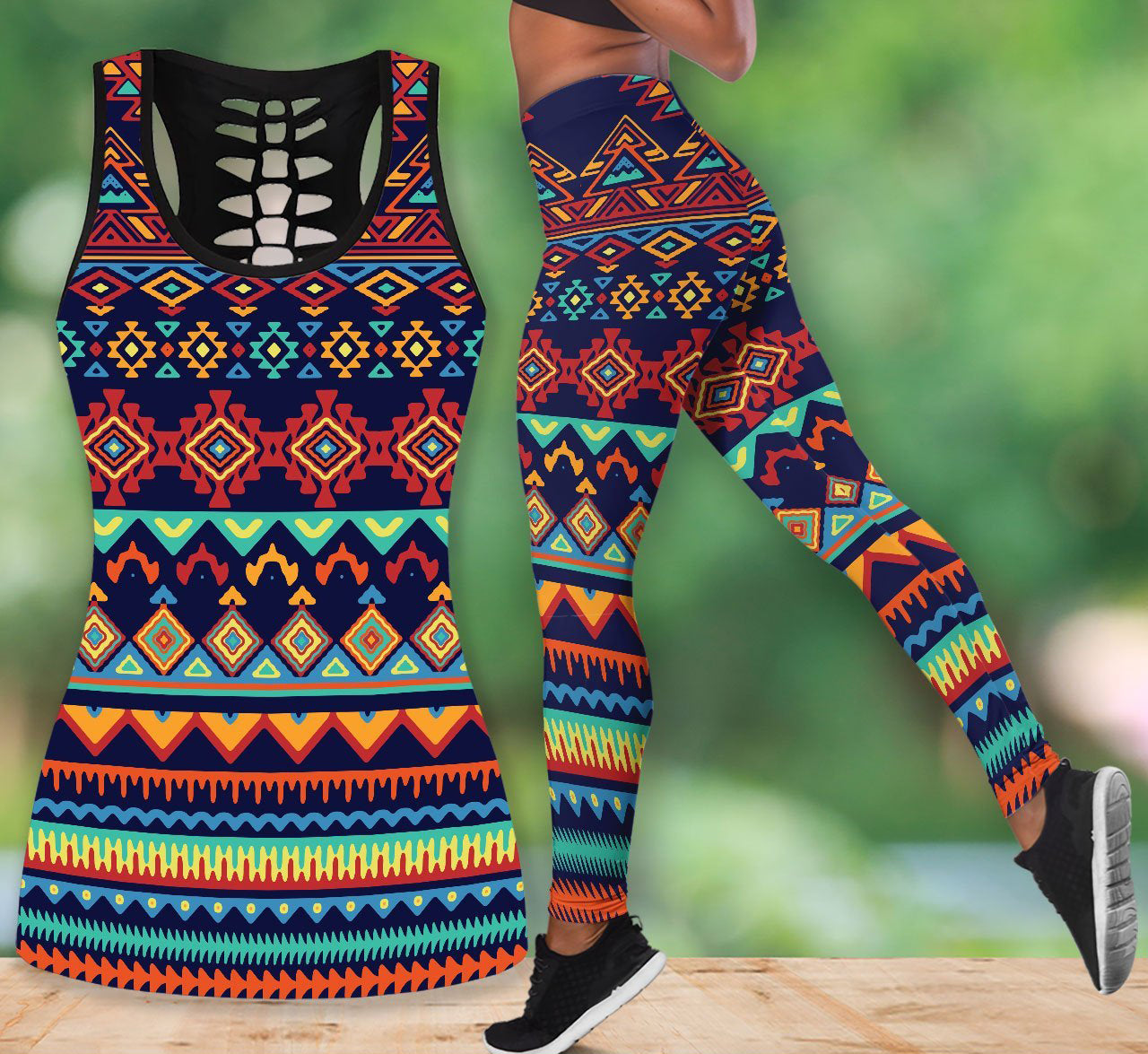 Native American Tank Top & Legging Set 30 WCS
