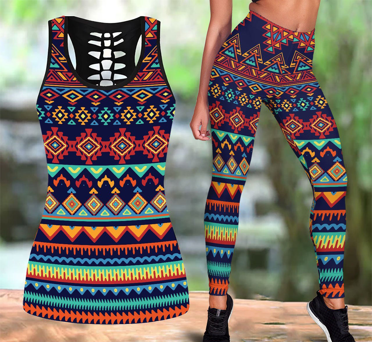 Native American Tank Top & Legging Set 30 WCS