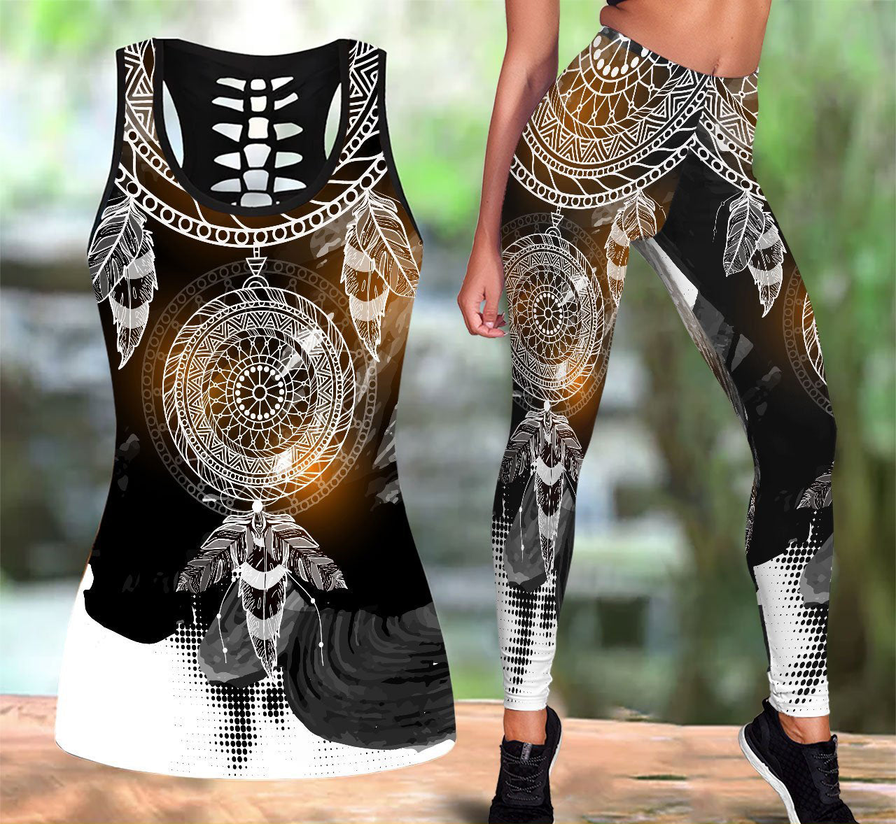 Native American Tank Top & Legging Set 32 WCS