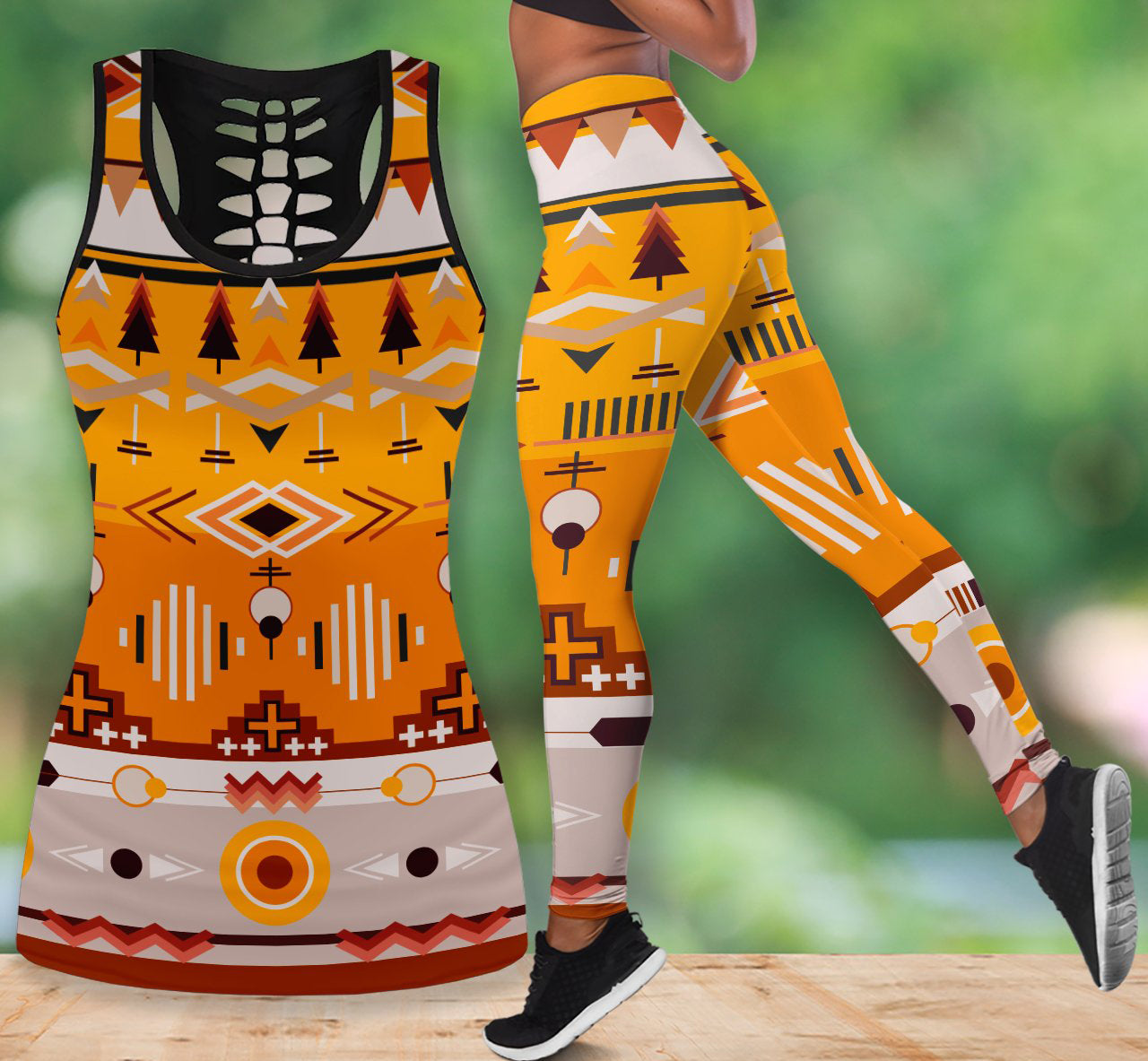 Native American Tank Top & Legging Set 09 WCS