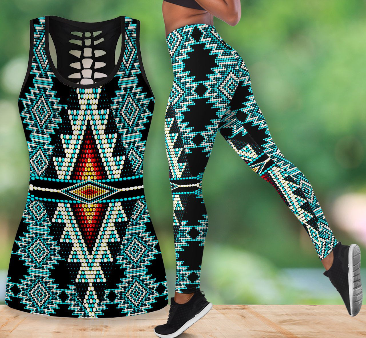 Native American Tank Top & Legging Set 25 WCS