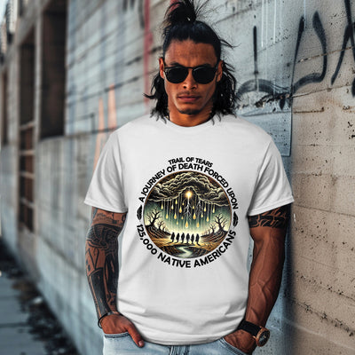 TRAIL OF TEARS A JOURNEY OF DEATH FORCED UPON  125,000 NATIVE AMERICANS