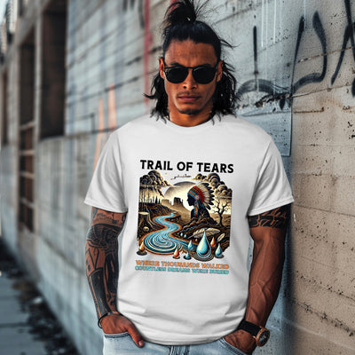 TRAIL OF TEARS WHERE THOUSANDS WALKED COUNTLESS DREAMS WERE BURIED