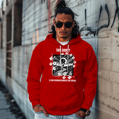 THIS SHIRT? A LAND ACKNOWLEDGMENT THAT WALKS