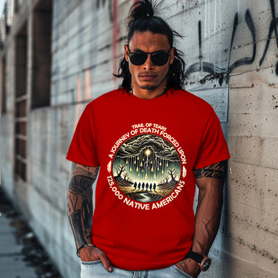 TRAIL OF TEARS A JOURNEY OF DEATH FORCED UPON  125,000 NATIVE AMERICANS