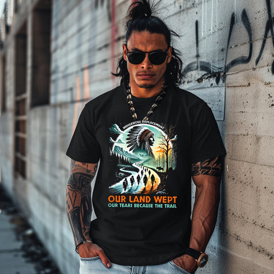INDIGENOUS DISPLACEMENT OUR LAND WEPT OUR TEARS BECAUSE THE TRAIL