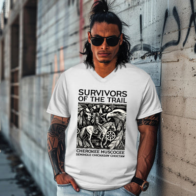 SURVIVORS OF THE TRAIL CHEROKEE MUSCOGEE SEMINOLE CHICKASAW CHOCTAW